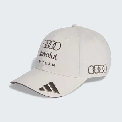 Audi F1 Team adidas 2026 Team Baseball Cap - Chalk Pearl