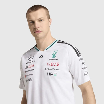 Mercedes-AMG F1 2026 Team Driver Jersey Authentic - White