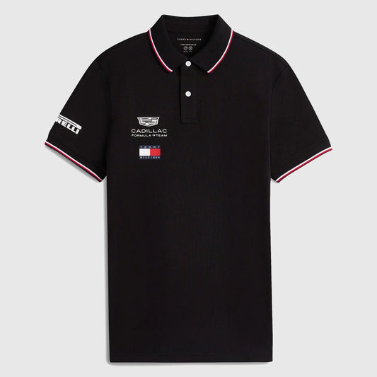 Cadillac F1 Team Tommy Hilfiger 2026 Team Polo - Black