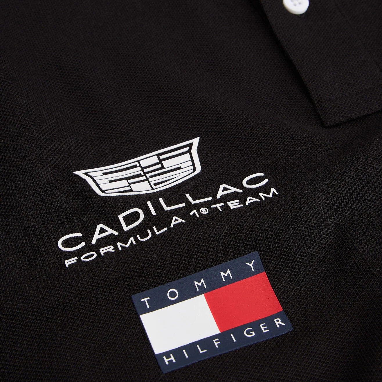 Cadillac F1 Team Tommy Hilfiger 2026 Team Polo - Black