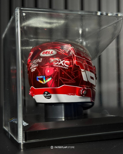 Scuderia Ferrari Charles Leclerc 2024 Singapore GP 1:5 Model Helmet