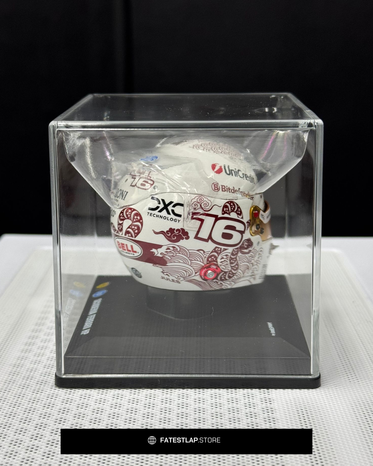 Scuderia Ferrari Charles Leclerc 2025 China GP 1:5 Model Helmet