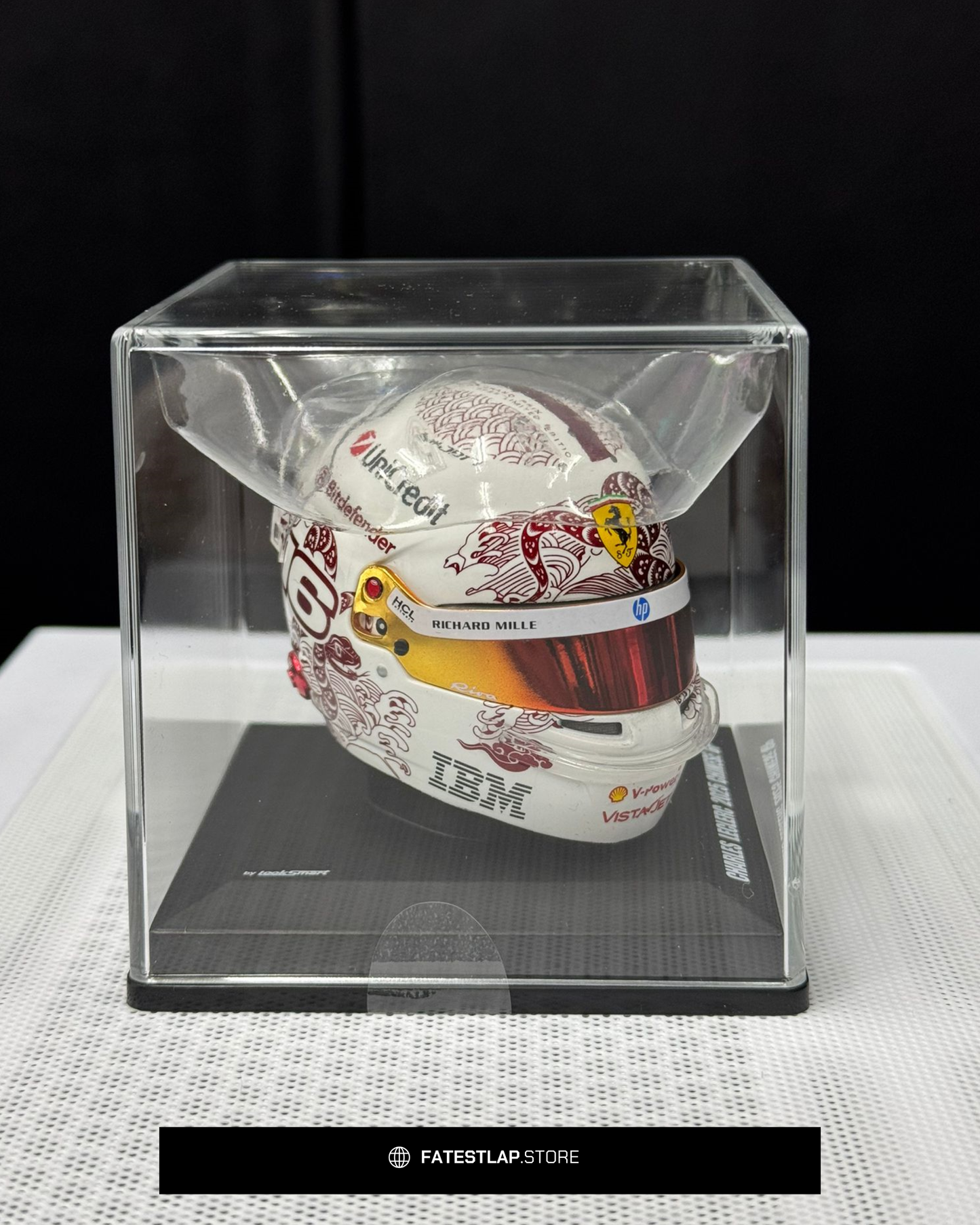 Scuderia Ferrari Charles Leclerc 2025 China GP 1:5 Model Helmet