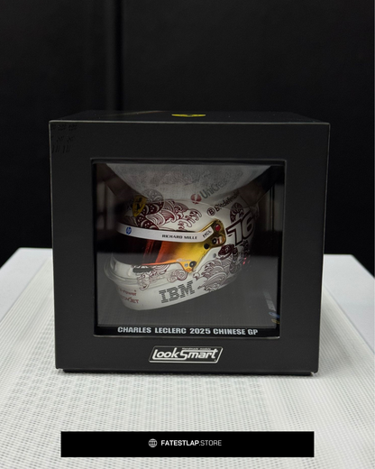 Scuderia Ferrari Charles Leclerc 2025 China GP 1:5 Model Helmet
