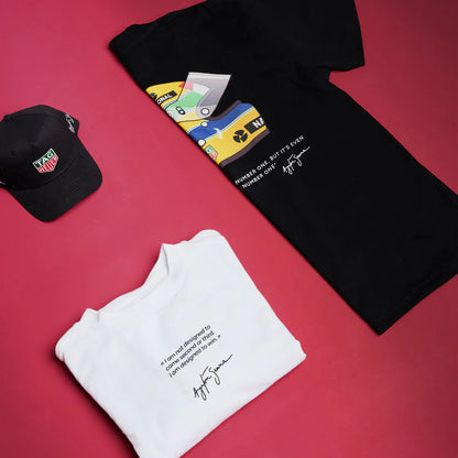 TAG Heuer x Senna Oversize Badge Tee - White