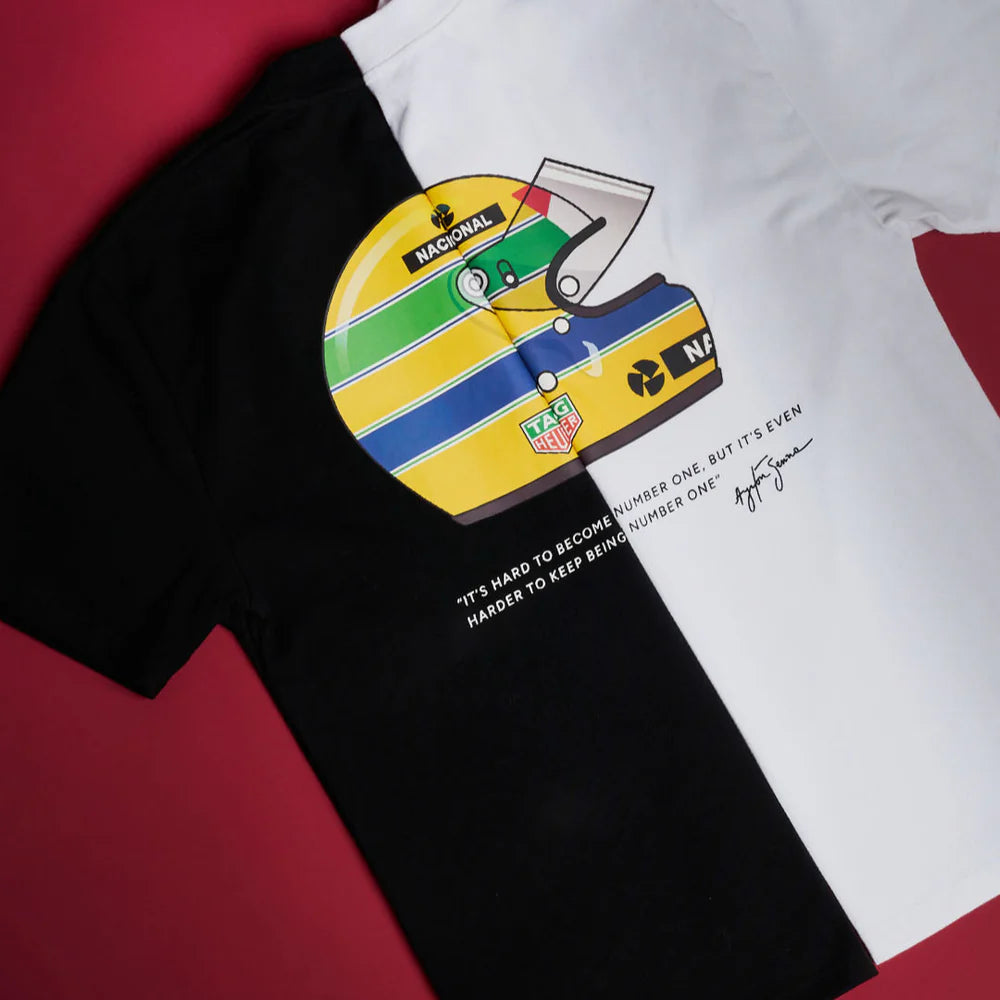 TAG Heuer x Senna Oversize Badge Tee - White