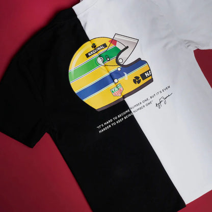 TAG Heuer x Senna Oversize Badge Tee - White