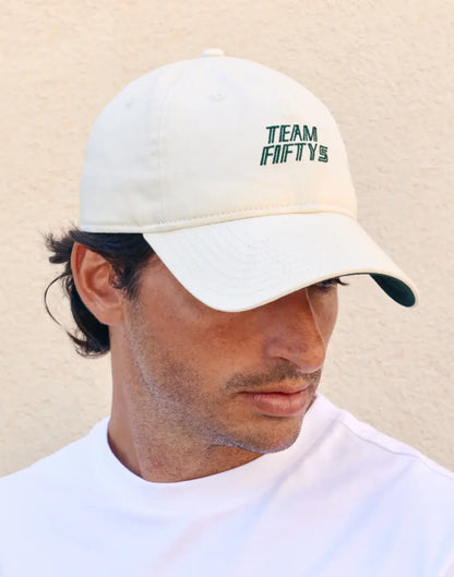 TEAM FIFTY5 9Twenty Cap - Chrome White