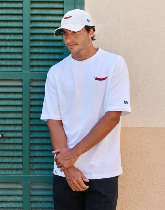 TEAM FIFTY5 Oversized Tee - White