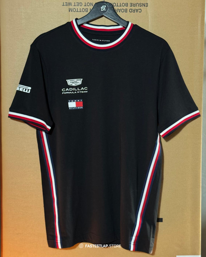 Cadillac F1 Team Tommy Hilfiger 2026 Team T-shirt - Black