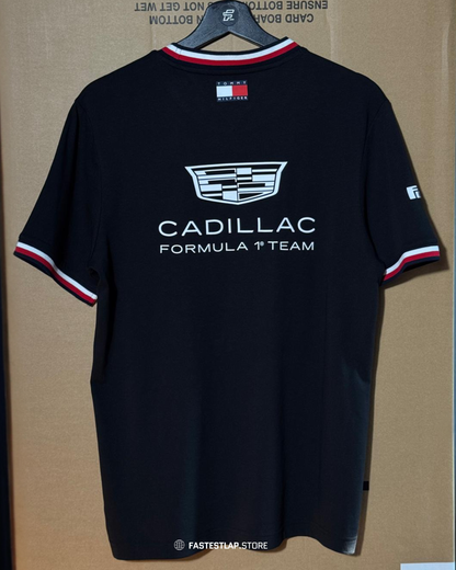 Cadillac F1 Team Tommy Hilfiger 2026 Team T-shirt - Black