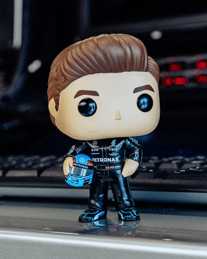 Mercedes AMG Petronas F1 GEORGE RUSSELL WITH HELMET FUNKO POP!