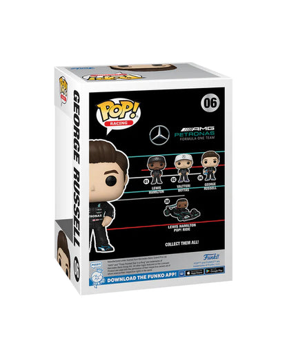 Mercedes AMG Petronas F1 GEORGE RUSSELL WITH HELMET FUNKO POP!