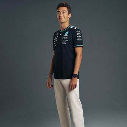 Mercedes-AMG F1 2025 Team Driver Jersey Authentic - Black