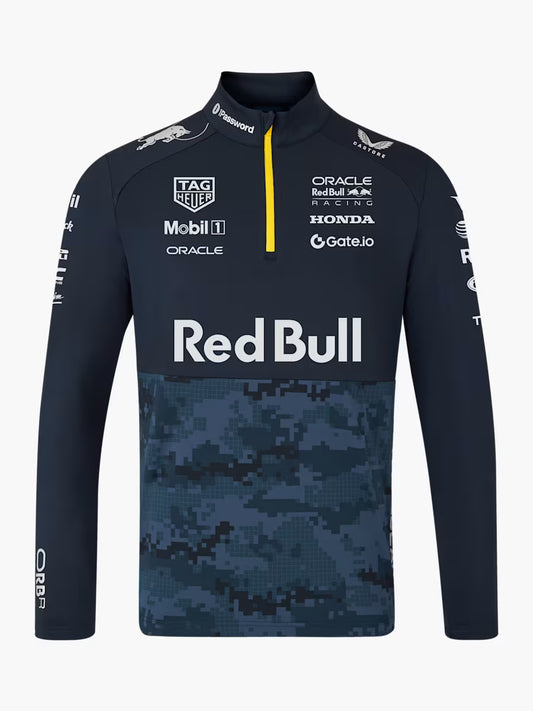 Red Bull Racing 2025 x Hypebeast Unisex Team Half Zip Sweatshirt