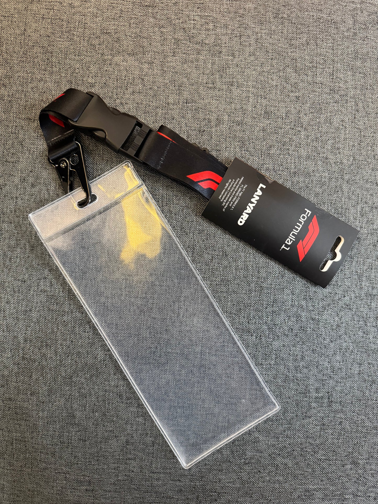 Formula 1 Tech Collection F1 Logo Lanyard Black