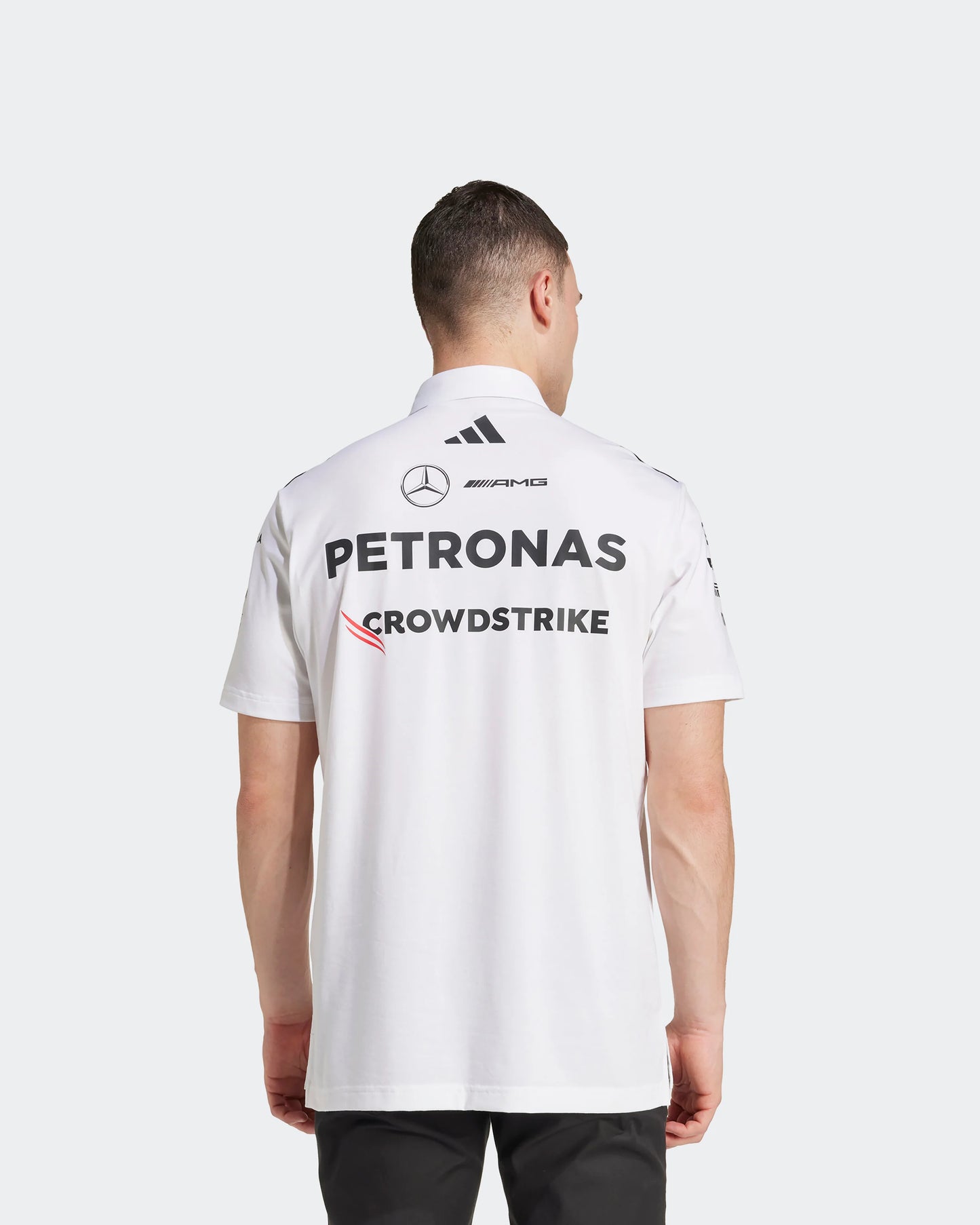 Mercedes-AMG F1 2025 Team Polo  - White