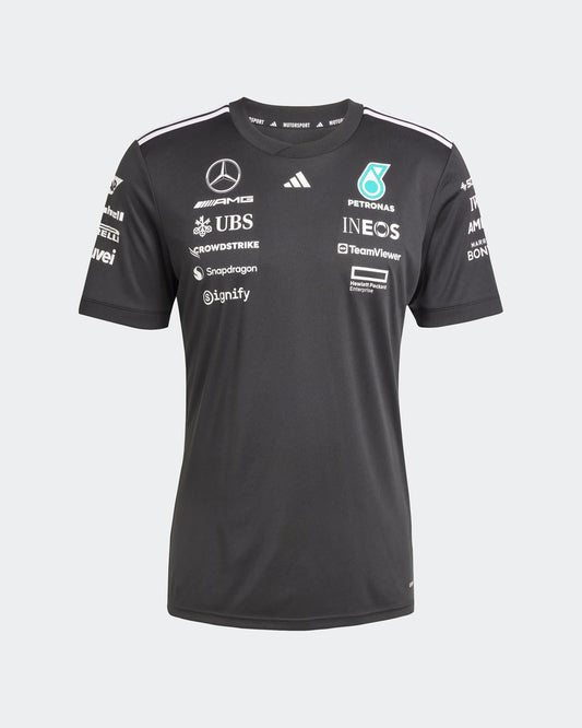 Mercedes-AMG F1 2025 Team Driver Jersey  - Black