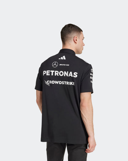 Mercedes-AMG F1 2025 Team Polo  - Black