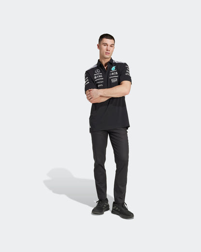 Mercedes-AMG F1 2025 Team Polo  - Black