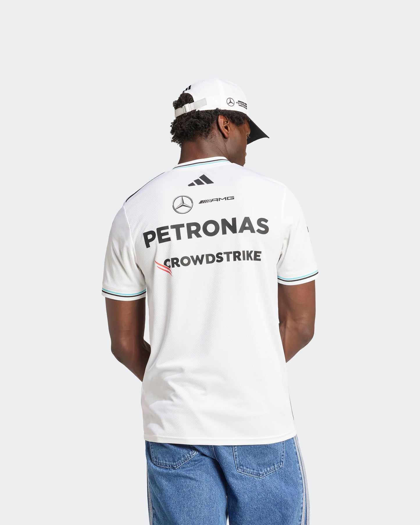 Mercedes-AMG F1 2025 Team Driver Jersey Authentic - White