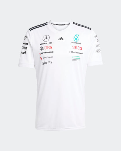 Mercedes-AMG F1 2025 Team Driver Jersey - White