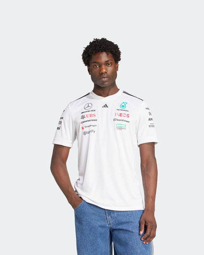 Mercedes-AMG F1 2025 Team Driver Jersey - White
