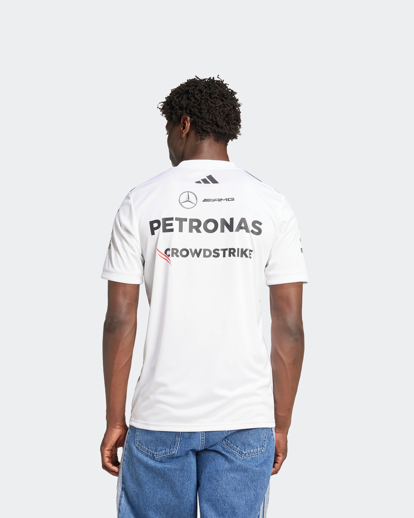 Mercedes-AMG F1 2025 Team Driver Jersey - White