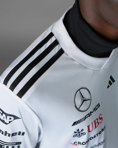 Mercedes-AMG F1 2025 Team Driver Jersey - White