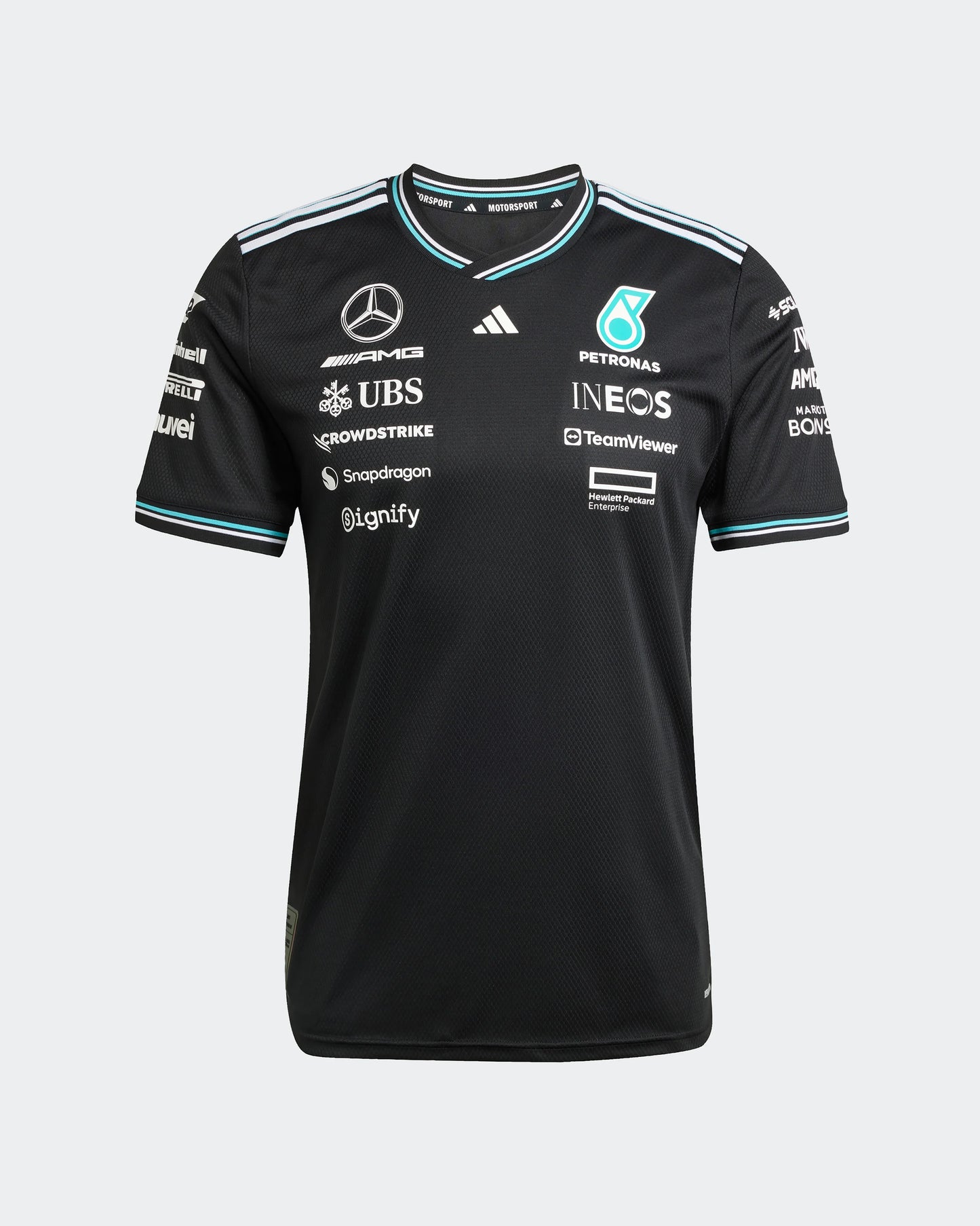 Mercedes-AMG F1 2025 Team Driver Jersey Authentic - Black