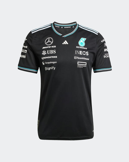 Mercedes-AMG F1 2025 Team Driver Jersey Authentic - Black