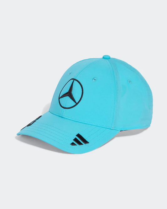 Mercedes-AMG F1 adidas 2025 Team George Russell Driver Cap - Blue