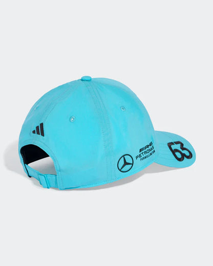 Mercedes-AMG F1 adidas 2025 Team George Russell Driver Cap - Blue