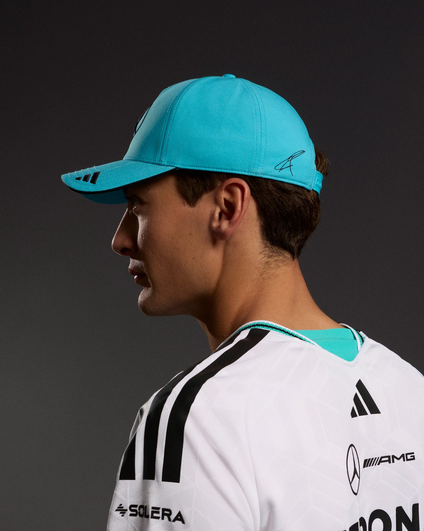 Mercedes-AMG F1 adidas 2026 George Russell Cap - Samba Blue