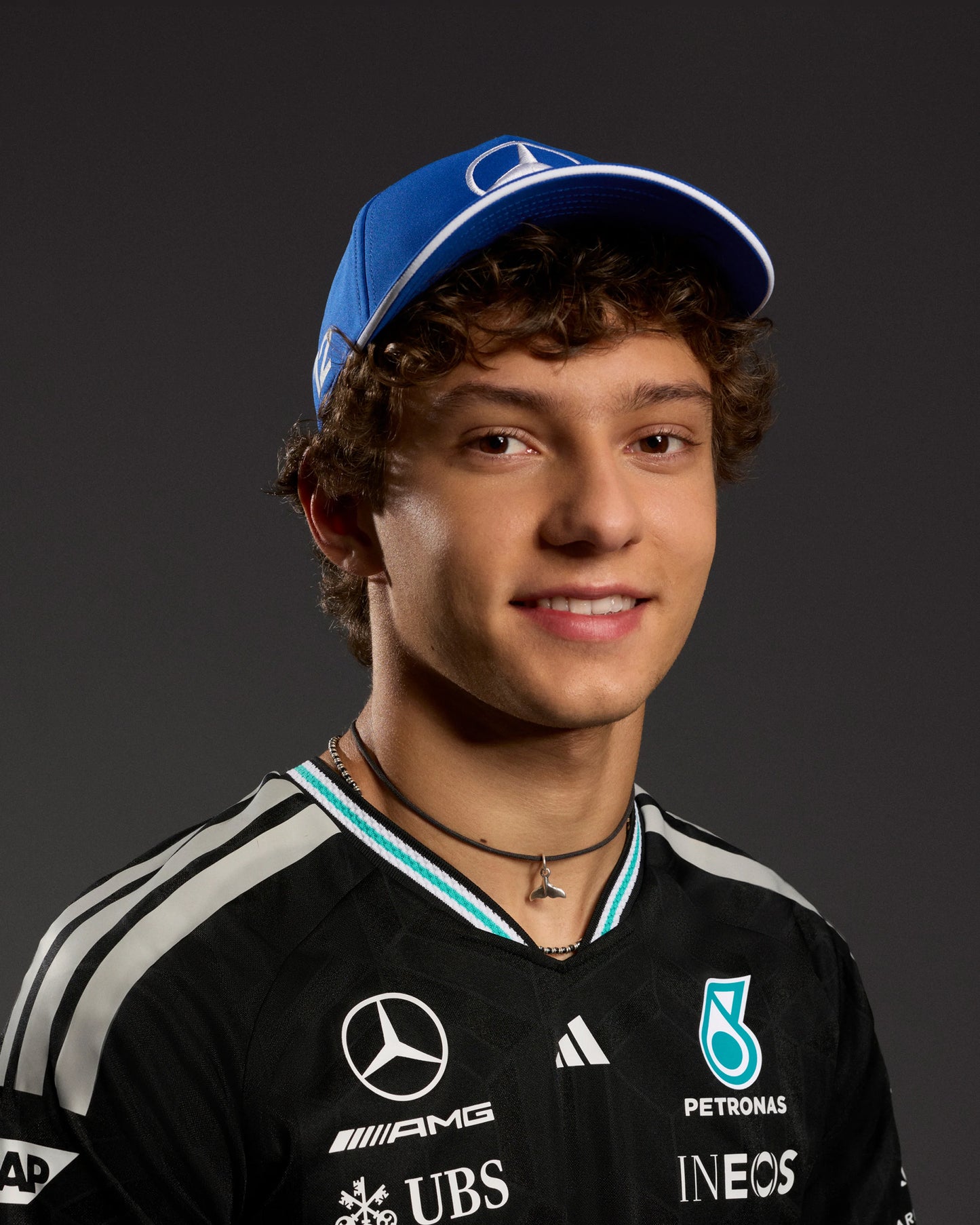 Mercedes-AMG F1 adidas 2026 Kimi Antonelli Cap - Bold Blue