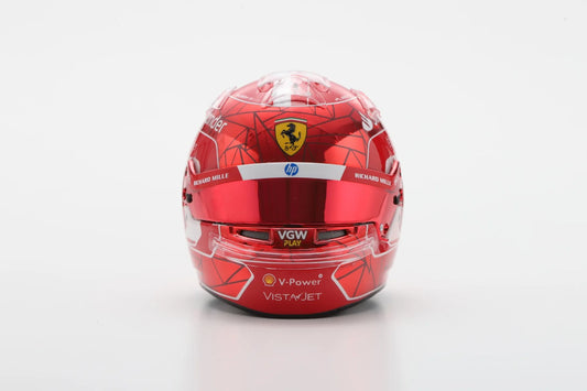Scuderia Ferrari Charles Leclerc 2024 Singapore GP 1:5 Model Helmet