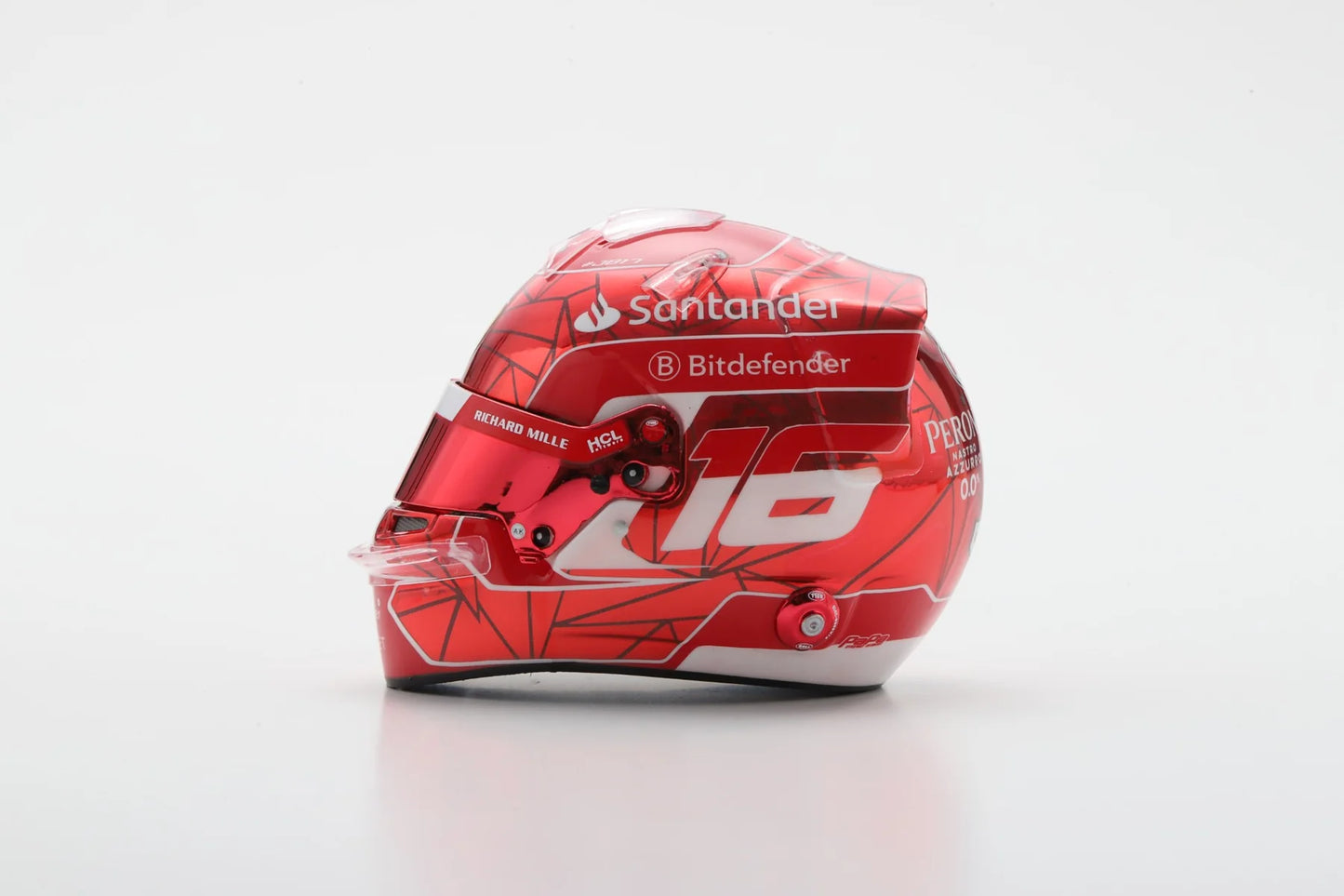 Scuderia Ferrari Charles Leclerc 2024 Singapore GP 1:5 Model Helmet