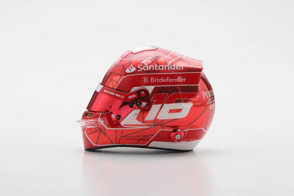 Scuderia Ferrari Charles Leclerc 2024 Singapore GP 1:5 Model Helmet