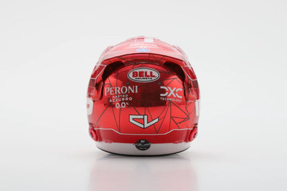 Scuderia Ferrari Charles Leclerc 2024 Singapore GP 1:5 Model Helmet