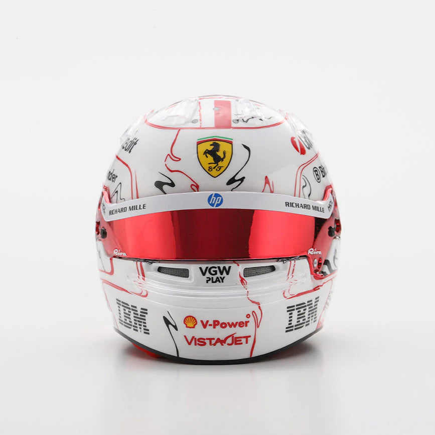 Scuderia Ferrari Charles Leclerc 2025 China GP 1:5 Model Helmet