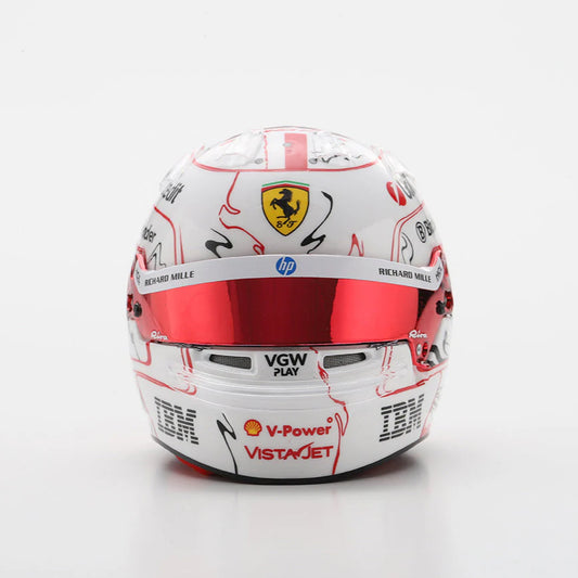 Scuderia Ferrari Charles Leclerc 2025 China GP 1:5 Model Helmet