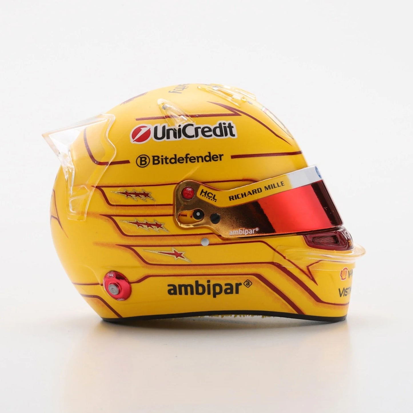 Scuderia Ferrari Lewis Hamilton 2025 Monaco GP 1:5 Model Helmet