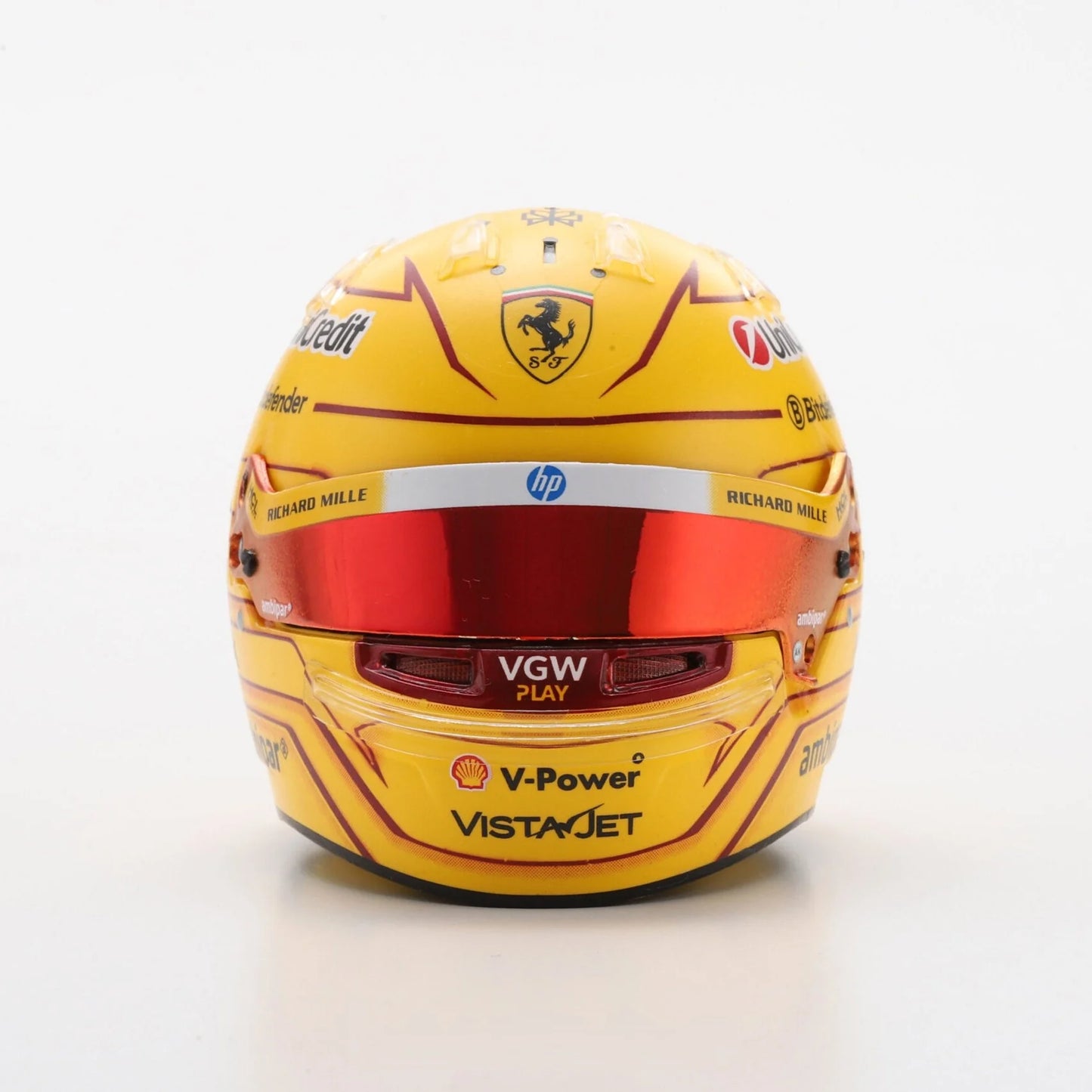 Scuderia Ferrari Lewis Hamilton 2025 Monaco GP 1:5 Model Helmet