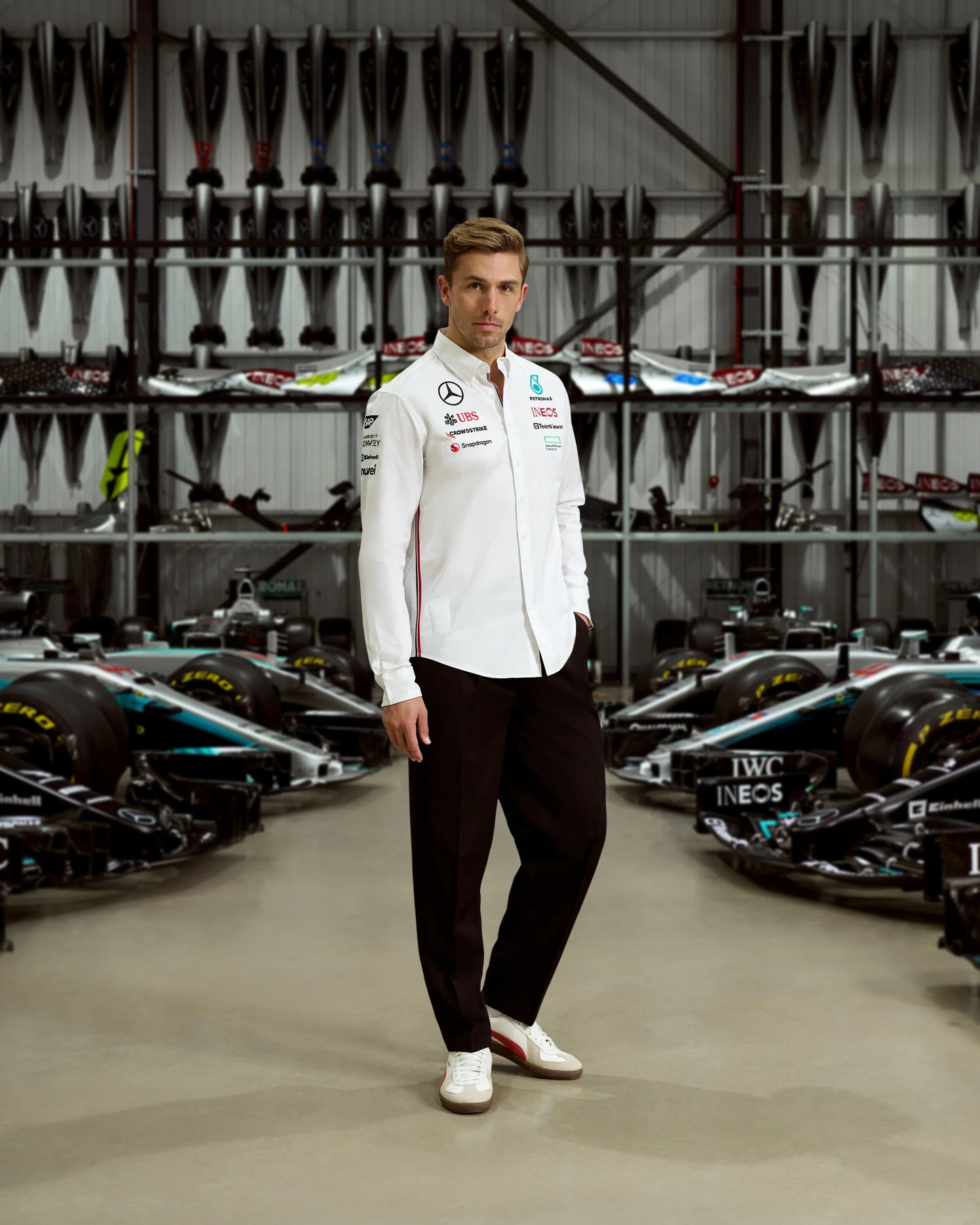 Mercedes-AMG F1 2024 Team Shirt - White