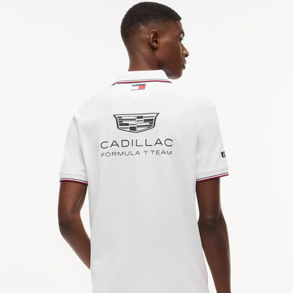Cadillac F1 Team Tommy Hilfiger 2026 Team Polo - White