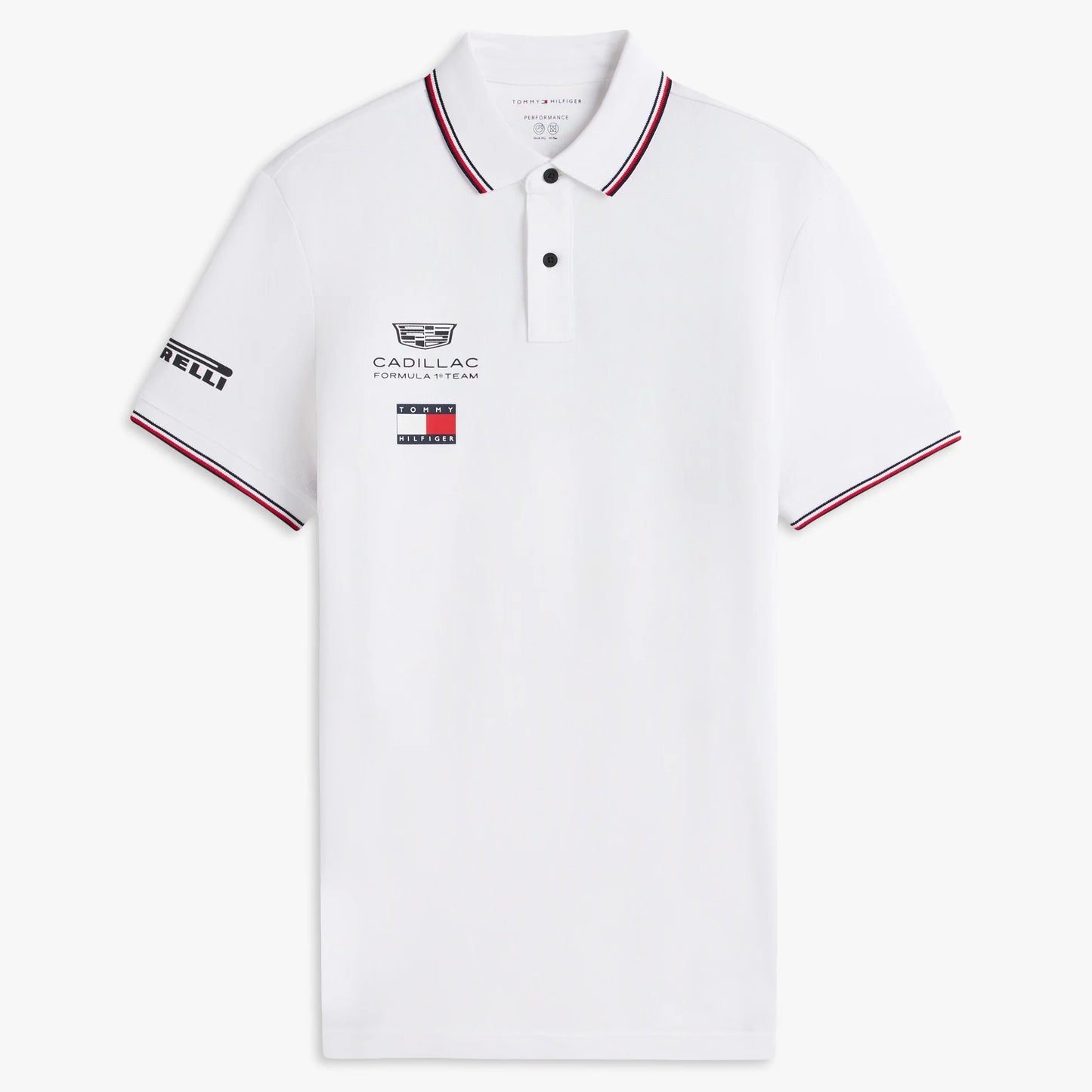 Cadillac F1 Team Tommy Hilfiger 2026 Team Polo - White