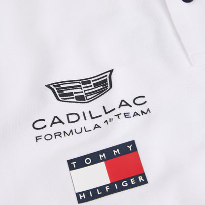 Cadillac F1 Team Tommy Hilfiger 2026 Team Polo - White