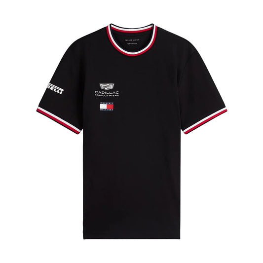 Cadillac F1 Team Tommy Hilfiger 2026 Team T-shirt - Black
