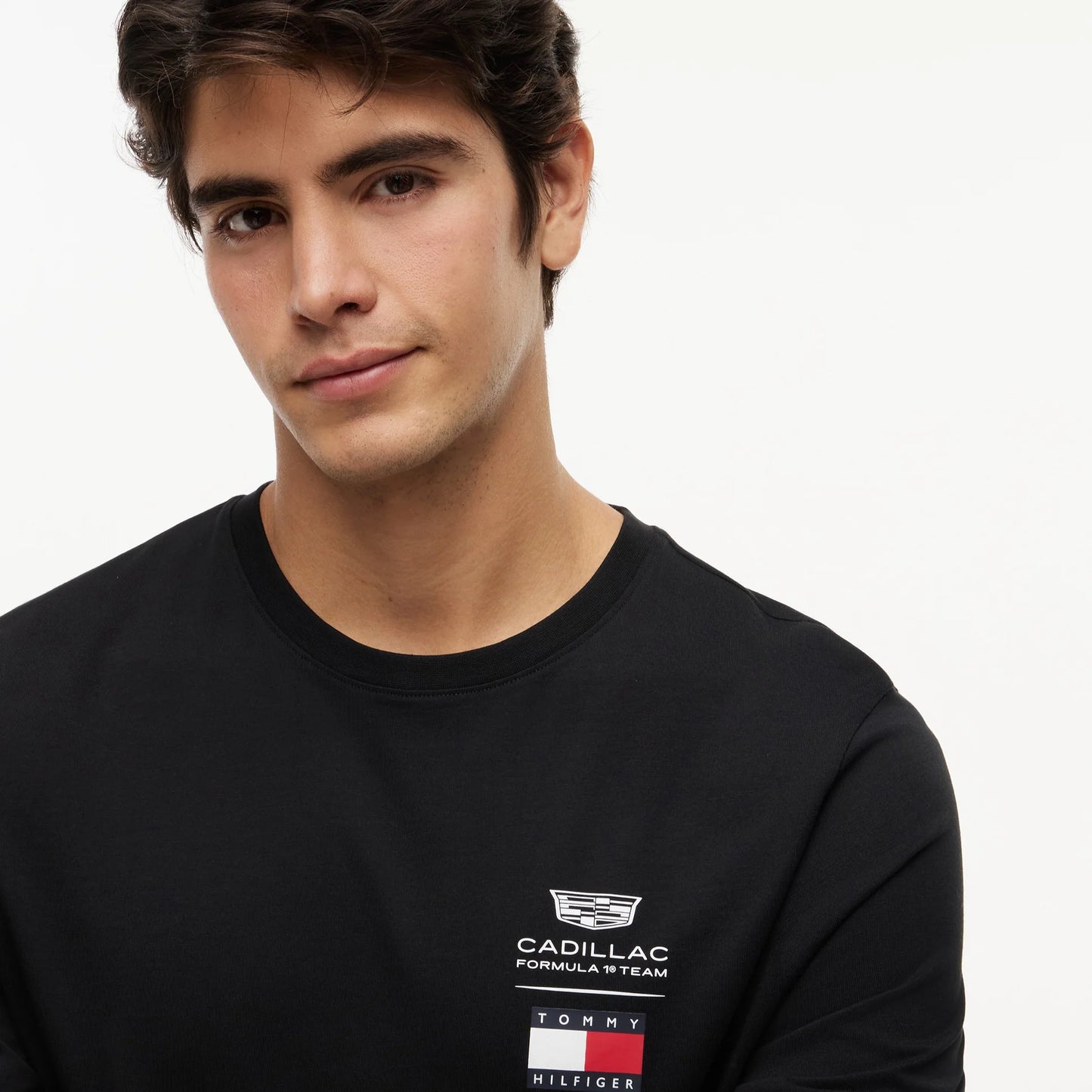 Cadillac F1 Team Tommy Hilfiger 2026 Logo T-shirt - Black