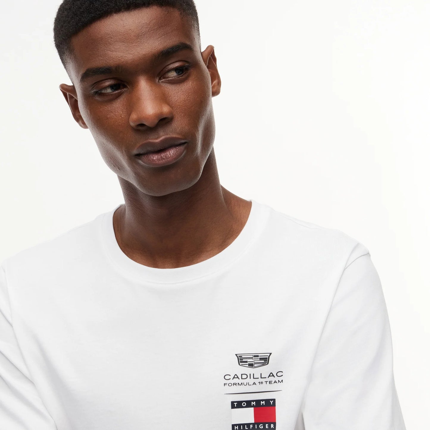 Cadillac F1 Team Tommy Hilfiger 2026 Logo T-shirt - White